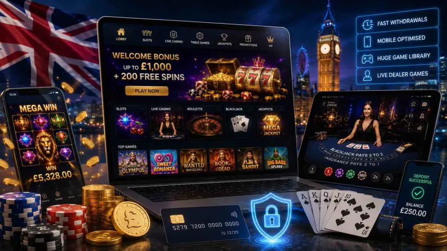 New casino sites uk